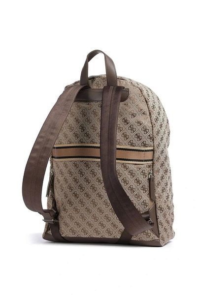Guess Milano Compact Backpack Men's Beige/Brown Backpack Hmmistp5111-Bbo