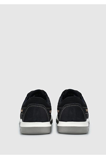 Provoq Lacivert Deri Erkek Ayakkabı