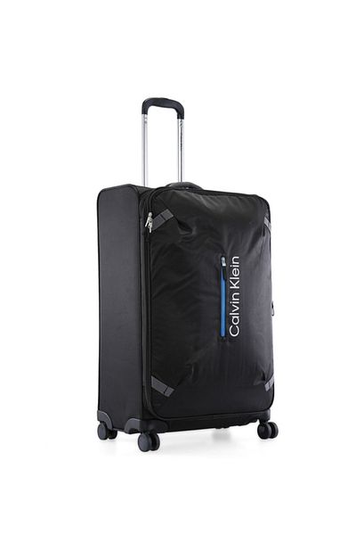Calvin Klein ROCKAWAY Hardside Trolley Bag with 4 Spinner Wheels, ABS+PC Case Luggage with TSA Lock