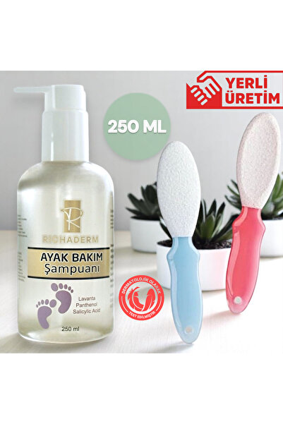 richaderm Mantar Ve Giderici Ayak Bakım Şampuanı 250ml Topuk Törpüsüyle Ikisi...