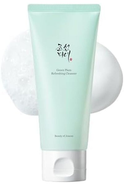 Beauty of Joseon جل منظف منعش برائحة البرقوق الأخضر، منظف عميق للمسام، غسول للوجه لعلاج حب الشباب، أسود