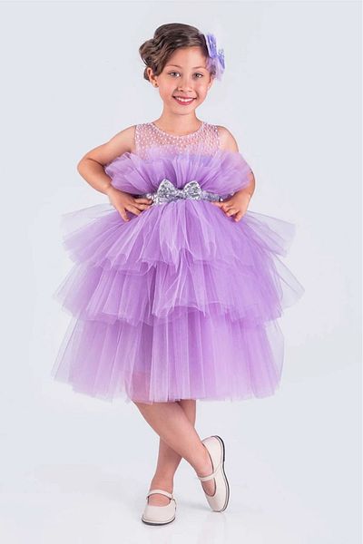 vestitino Girl's Evening Dress Katkat Tulle Cool
