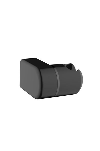 Choice Black Universal Hand Shower Head Holder Adjustable Full Plating Shower Rail Head Holder Bathroom Bra