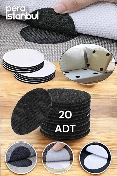 Pera İstanbul 20 Adet Süper Yapışkan Halı Kaydırmaz Bant Çarşaf, Örtü Kayması...