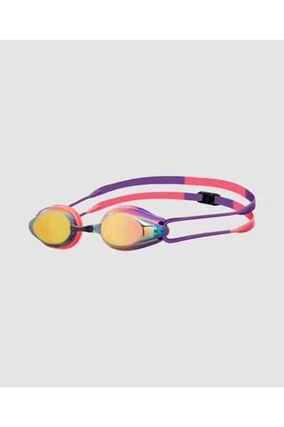 ARENA Tracks Mirror/Copper-Plum-Bright Coral Swimming Glasses