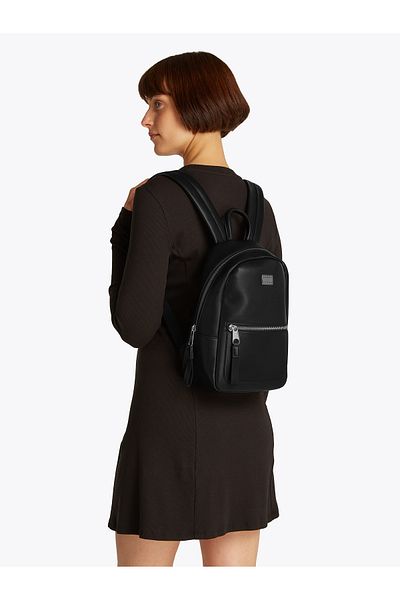 Tommy Hilfiger Tommy Hilfiger Women Black American Cool Backpack