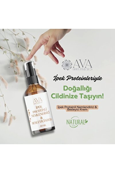 AvA Bio Cosmetics AvA Silk Protein Nourishing Cream - Moisturizing Effect