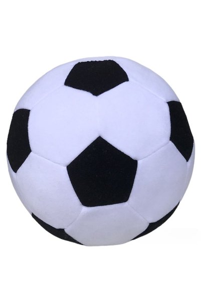 Moontoys Black and White Fan Plush Ball a Quality 22 cm