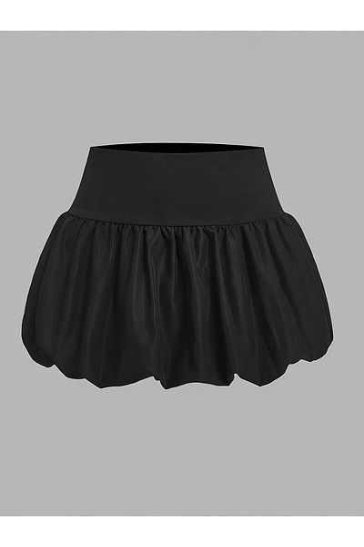 peelter Tendință pentru femei Pantaloni scurți plisați Mini fustă cu pantaloni scurți balon