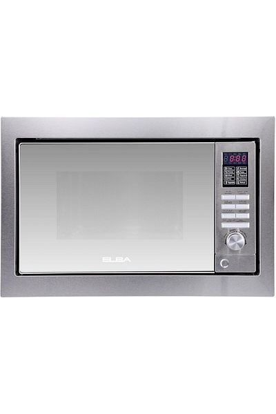 ELBA - 31L Built-in Microwave Grill Defrost 10Menus Digital Control -Mirror Glass Door Italian Technology