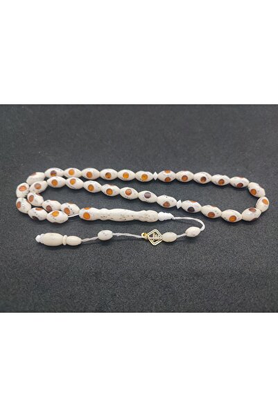 İskeçe Tesbih قطعة أثرية رئيسية من جيميل مع المينا وسكين الجمل الطبيعي معتمد ...