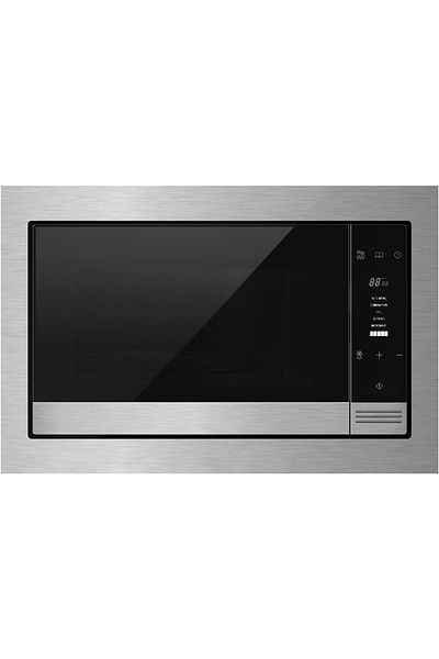 ELBA - 31L Built-in Microwave Grill Defrost 6Menus Electronic Control -Stainless Steel Italian Technology