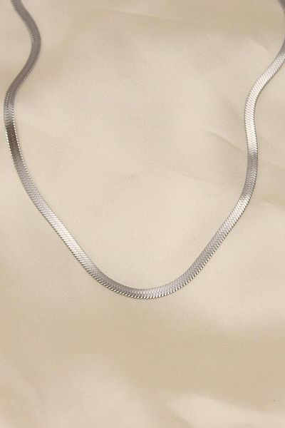 DuhaDTM Steel Silver Necklace 45cm