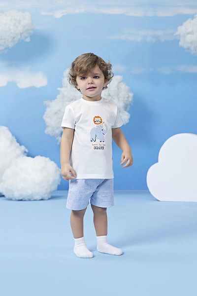 Miny Center Baby Boy Double Set