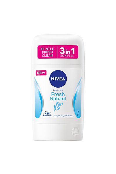 NIVEA مزيل عرق ستيك للنساء، انتعاش طبيعي يدوم طويلاً، 50 مل
