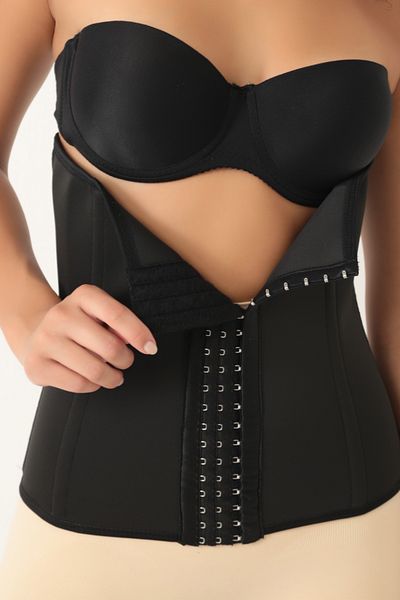 Fashion Form Firming Slimming Waist Supporting Latex Corset