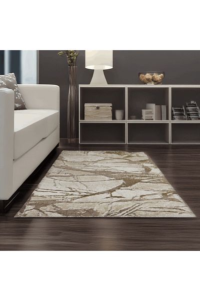 Brava Casa Covor Beige Horizon, Crem, Bej, , Fir Scurt 11 mm, 60x150 cm, 2200 g/m , BravaCasa
