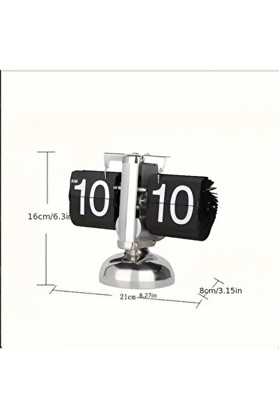 Pratic Prompter Ev ve Ofis Dekor Otomatik Sayfa Dönüştürmeli Saati