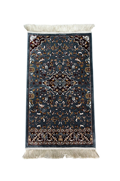 Buhara Tekstil Mescid-i Nebevi Çiçek Bahçesi Dokuma Kalın Seccade