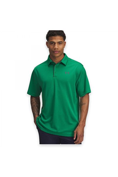 Under Armour 1290140 Tech Polo Yeşil Erkek T-Shirt