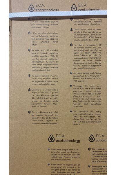 Eca E.c.a Niobe Teleskobik Kolonlu Banyo Tepe Duş Seti Yuvarlak Takım 102158039