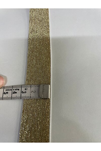 EGE DESIGN SİMLİ ALTIN 2.5 CM LASTİK 5 METRE