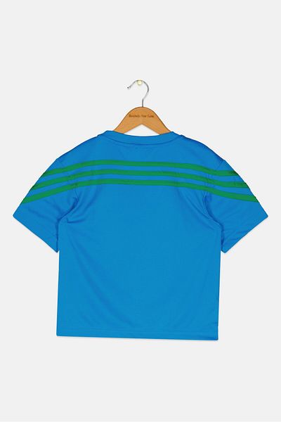 adidas X Lego Kids Boy Graphic Print Tee, Blue