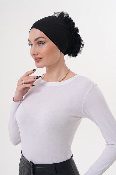 Ritagarcia Frilly Combed Cotton Bonnet