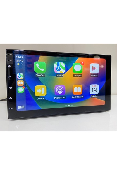 Cadence 7 Inç Dabıl Teyp Carplay Qled Ekran Ahd Kameralı Pro Seri