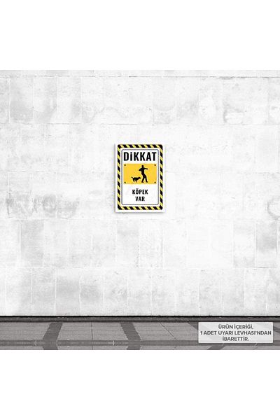Posterya Ul02574-A5 - Caution Dog Warning Sign (15,4×21,6cm)