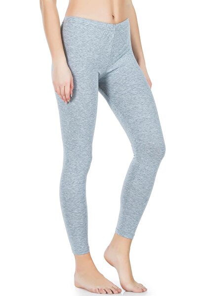 inkasole Colanți lungi pentru femei cu talie înaltă, mărime mare, 410B gri