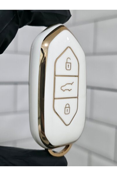 GMA KEYS Togg T10x T10F 3 taste Smart Nano Protectie Husa pentru chei Culoare...