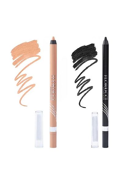 Florucci Flourcci Scandal Eyes Gel Eyeliner Pencil Set Black & Nude