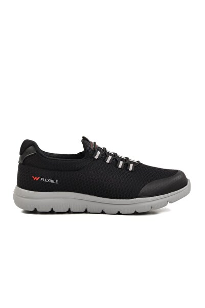 WALKWAY Black-Ice Knitwear - Lightweight Men's Sports Shoes Flexible Ii m