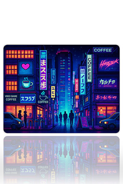 urzuva Japon Anime Street Gaming Oyuncu Xl Mouse Pad Kaydırmaz Dikişli Mousep...
