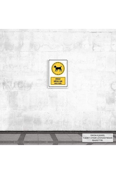 Posterya Ul01444-A4 - Caution Dog Not Tied Warning Sign (21,6×30,3cm)