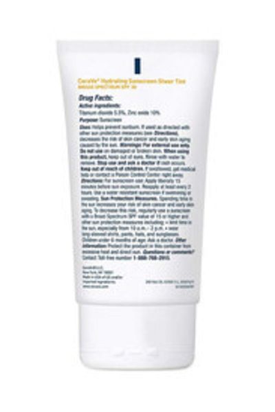CeraVe Hydrating Mineral Tinted Sunscreen with SPF 30, 1.7 oz