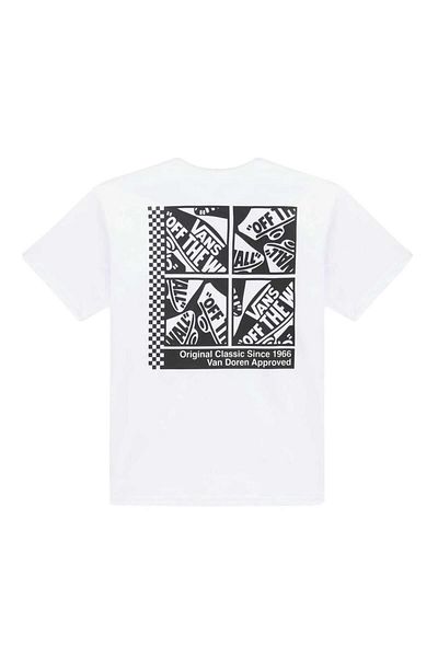 Vans Bílé pánské tričko Tech Box Ss Tee