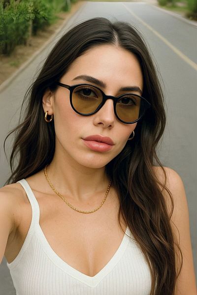REN EYEWEAR Mixo Oval Sunglasses Colored Unisex Men Women New Season Popular Extra Light