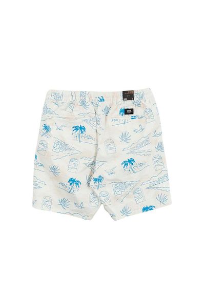Vans Ανδρικό λευκό σορτς Mn Range Relaxed Elastic