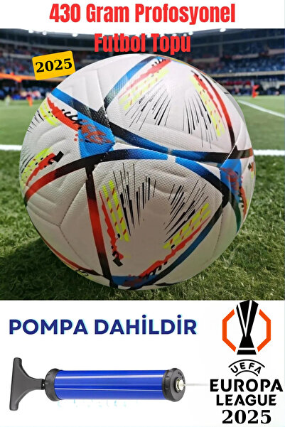 Janva Profosyonel Futbol Topu Halı Saha Çim Saha Sporcu Top Pompa Katar Dünya Kupası 415 gram Uefa 2025
