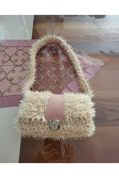 KATREMİA Melya Lined Plush Bag
