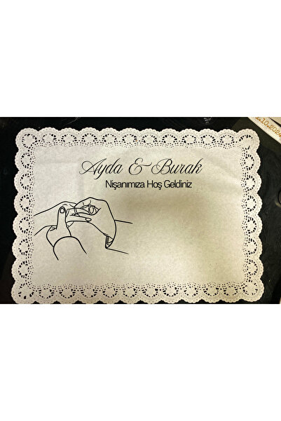 Lion Baskı ve Organizasyon Kişiye Özel Amerikan Servis Kağıt tek kullanımlık ...