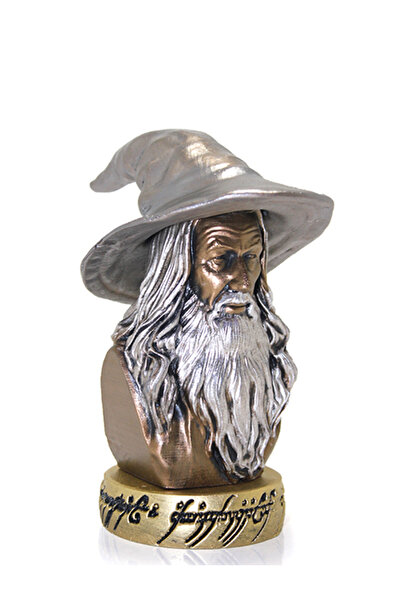 YerliÇöpPoşeti Gandalf Bust with Hat