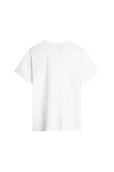 Vans Mn Left Chest Logo Tričko Černobílé pánské tričko