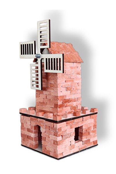 Tshigo Minyatür Tuğla Yel Değirmeni İnşaat Seti