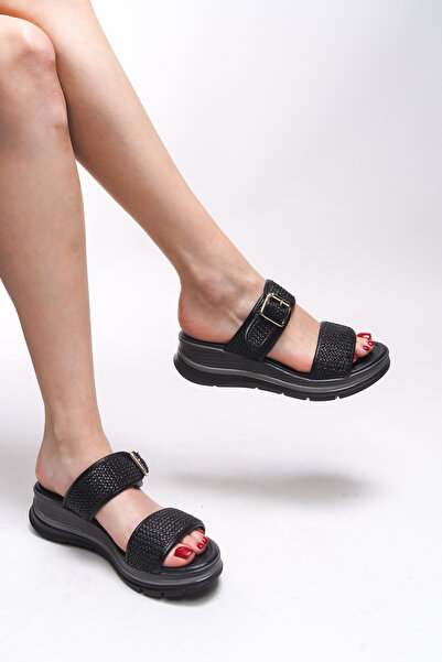 Riccon Phadesul Women's Slippers 0012500 Black