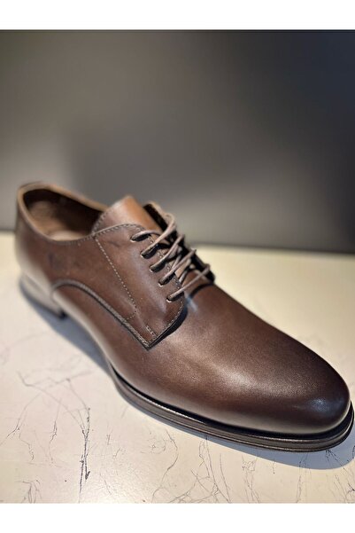 VEYİS USTA Vys-254102 - Чорна натуральна шкіра, натуральна підошва, класична