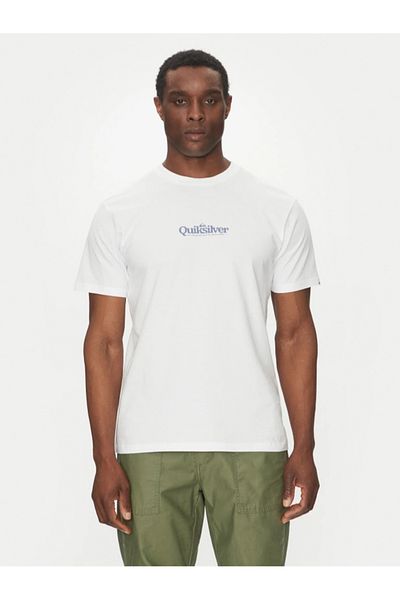 Quiksilver EQYZT08062 ανδρικό κοντομάνικο μπλουζάκι EQYZT08062 Λευκό