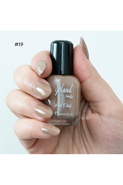 YOLAND BEAUTY طلاء اظافر 11 مل درجة اللون 19 من يولاند بيوتي